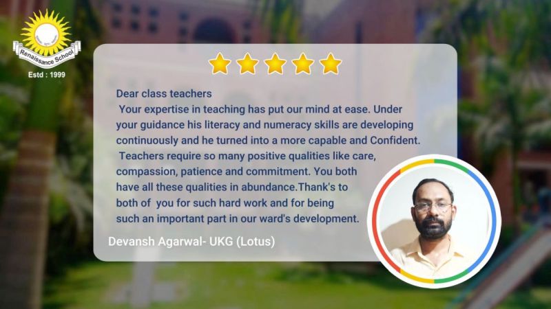 Parent feedback 1