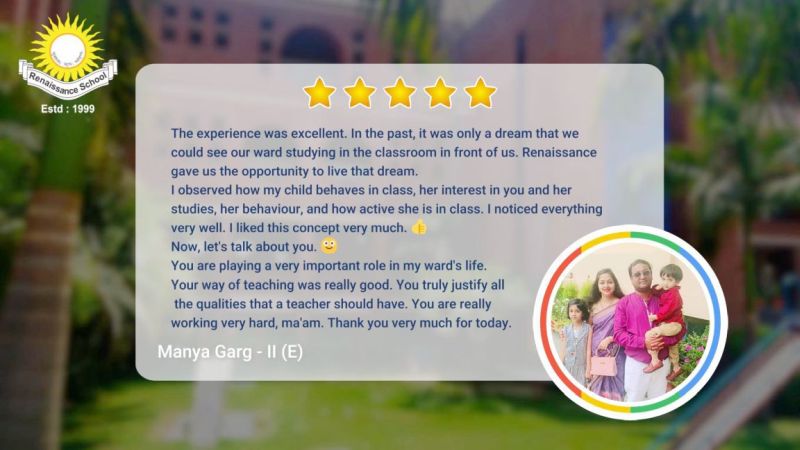 Parent feedback 2