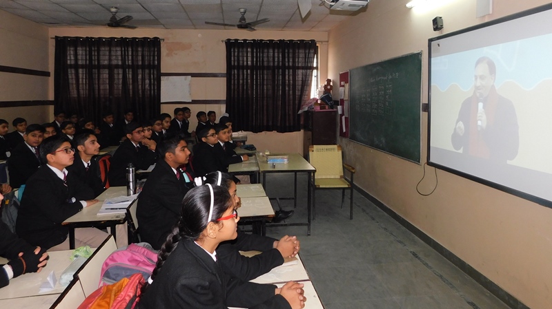 Renaissance Students view Pariksha Pe Charcha-2020