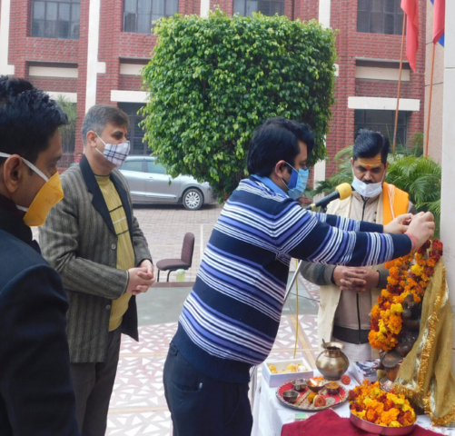 Basant Panchmi Celebration at Renaissance School,Bulandshahr