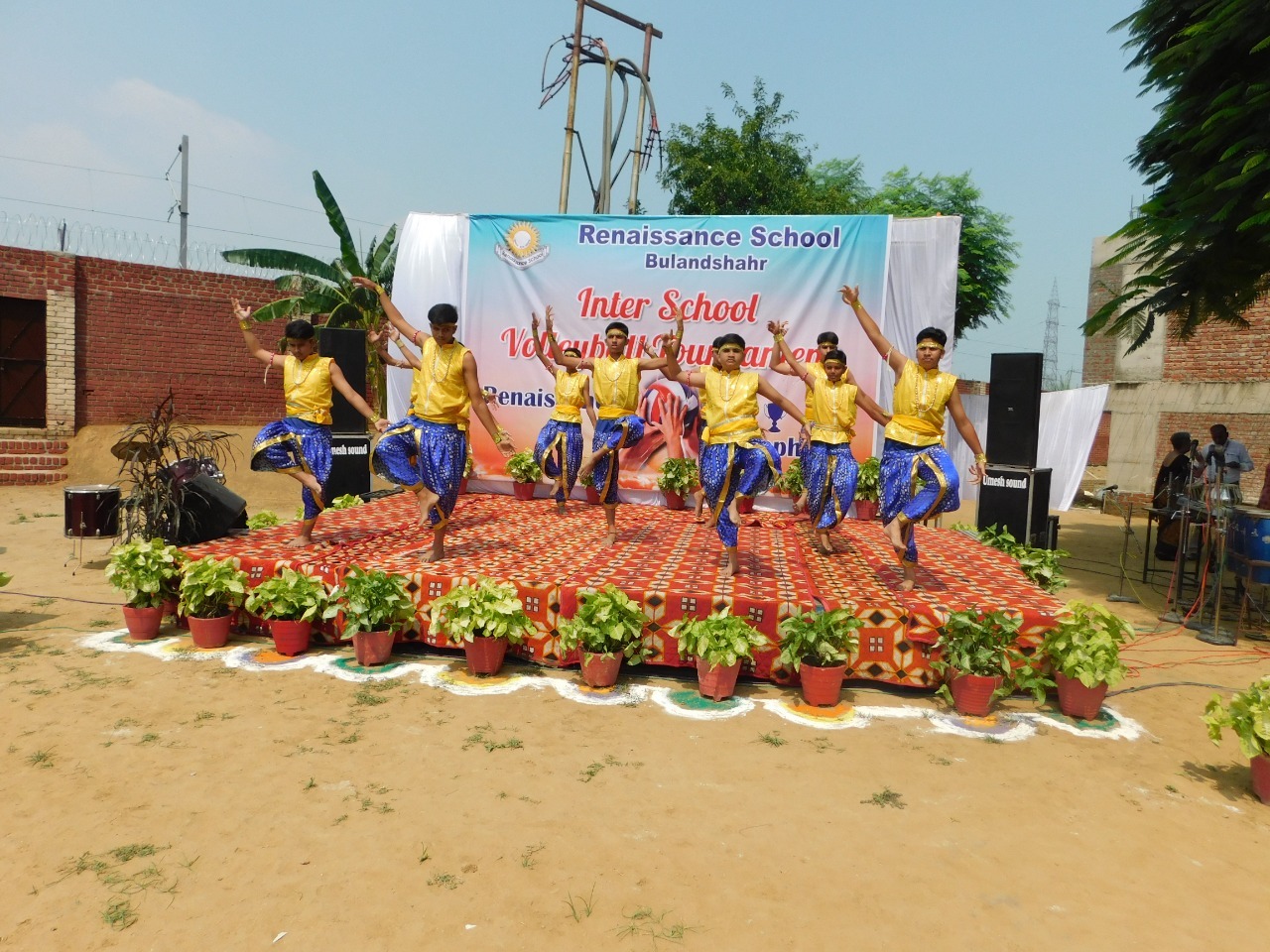5th Inter School Volleyball Tournament Begins at Renaissance School
