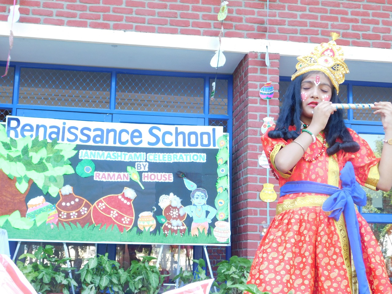 Janmashtami Celebration at Renaissance School
