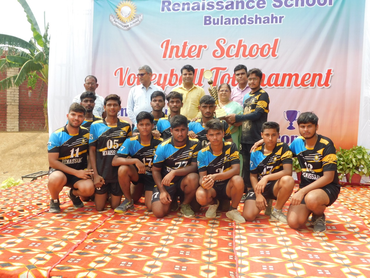 5th Inter School Volleyball Tournament Begins at Renaissance School