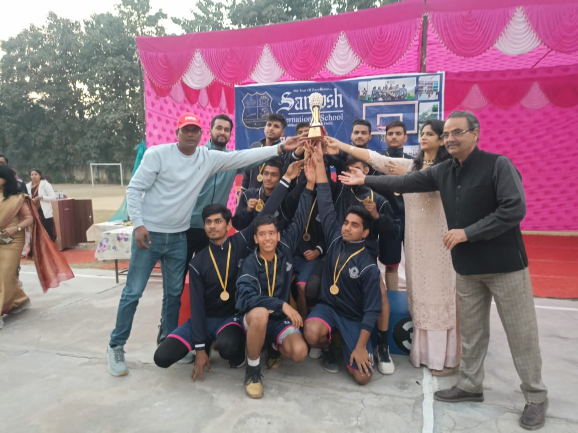 Renaissance School Bagged Santosh International Basketball Tournament Trophy