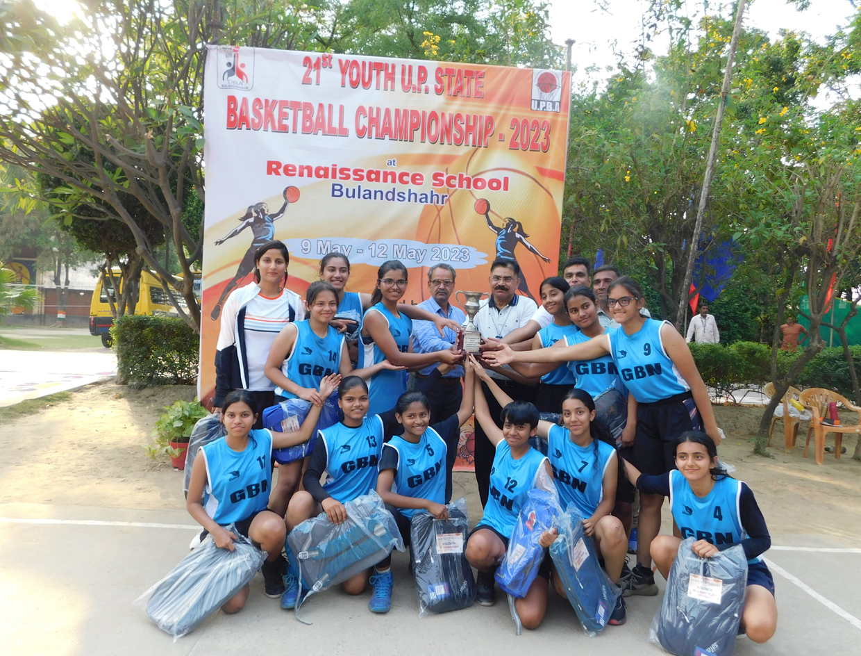 Varanasi became the Champion of 21st Youth State BasketballChampionship at Renaissance School