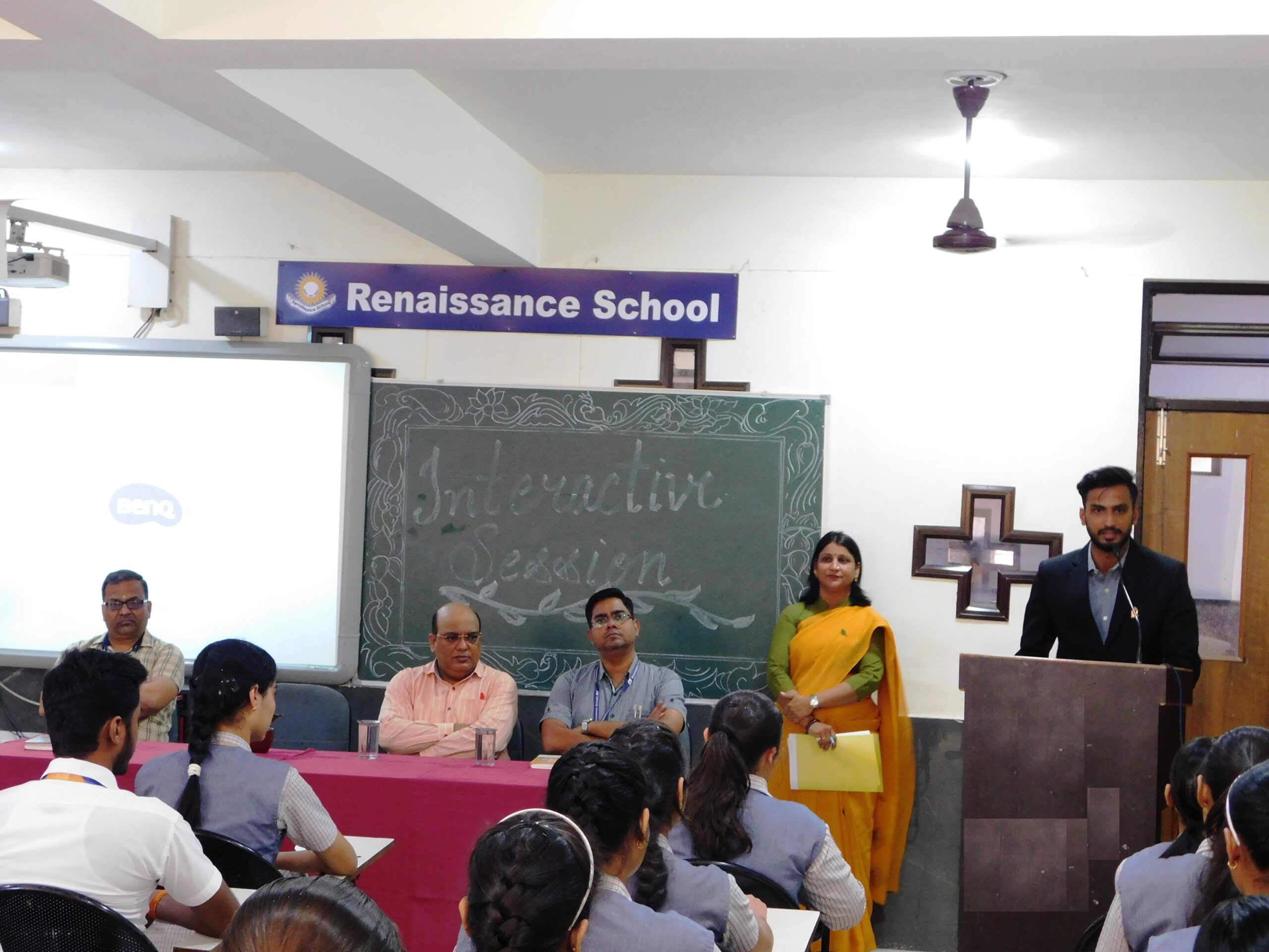 Renaissance School Felicitates its Alumni