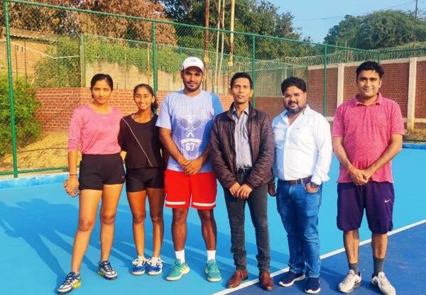 UP Tennis Team Captain visits in Renaissance School