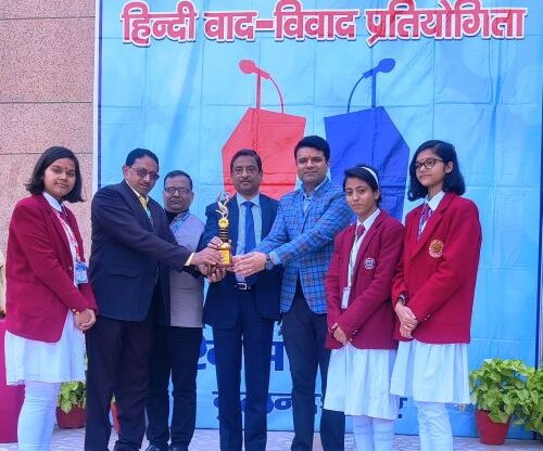 रैनेसा स्कूल में अंतर्विद्यालय हिंदी वाद विवाद प्रतियोगिता का आयोजन