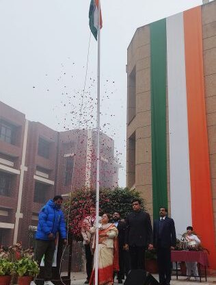 Republic day celebration at Renaissance School