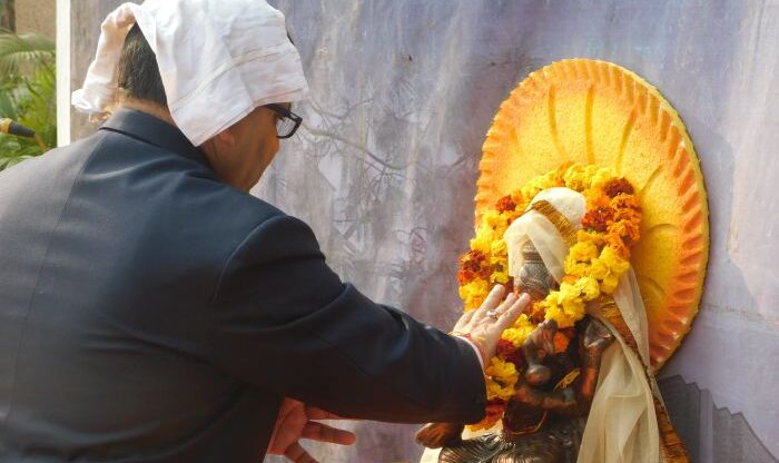 Saraswati Puja Celebration  at Renaissance School