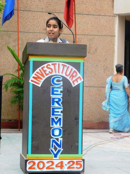 Investiture Ceremony 2024-25 at Renaissance School