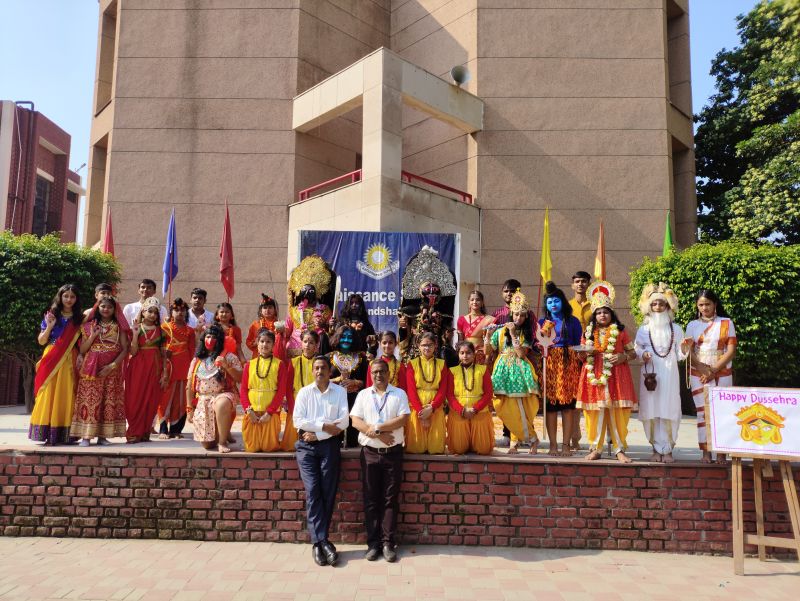 Dussehra Celebration at Renaissance School, Bulandshahr