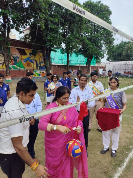 8th Inter-School Volleyball Tournament: 2025 Begins at Renaissance School, Bulandshahr