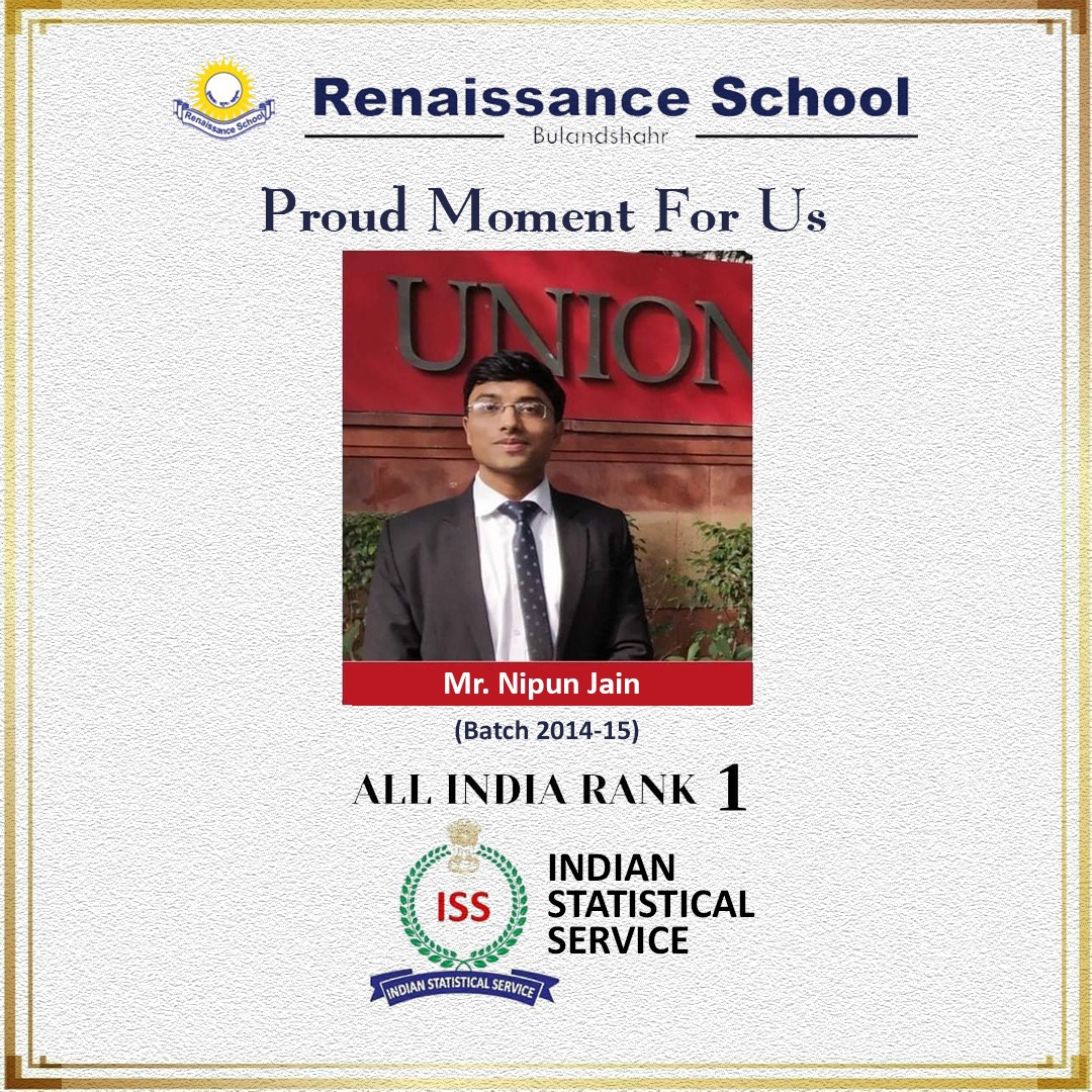 Our Alumnus Becomes ISS 2020 Topper