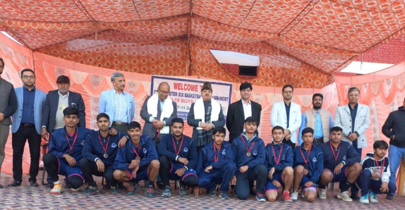 Renaissance Basketball Boys Team Placed III Position in CBSE Cluster