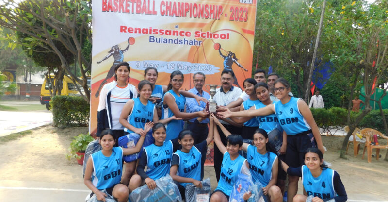 Varanasi became the Champion of 21st Youth State BasketballChampionship at Renaissance School