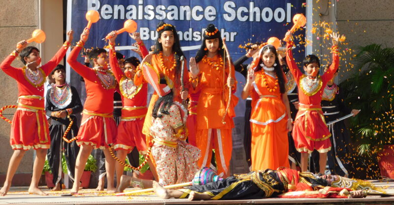 Dussehra Celebration at Renaissance School