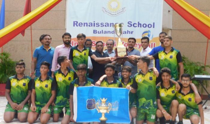 7th Inter-School Volleyball Tournament-2024 at Renaissance School Comes to an End