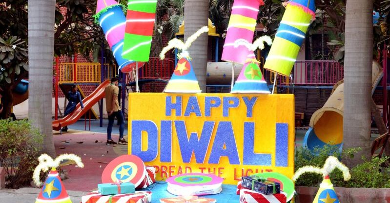 The Diwali Fest, celebrated on October 26 at Renaissance School