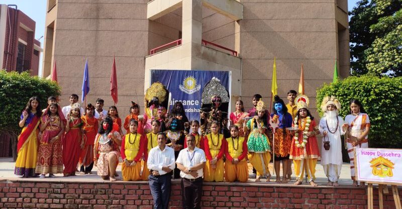 Dussehra Celebration at Renaissance School, Bulandshahr