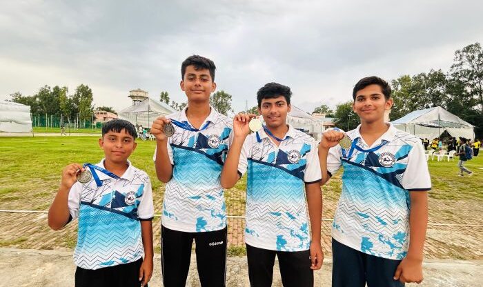 Silver Glory for Our Archers at CBSE North Zone-1 Tournament!