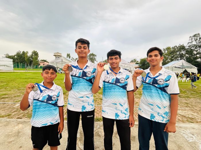 Silver Glory for Our Archers at CBSE North Zone-1 Tournament!