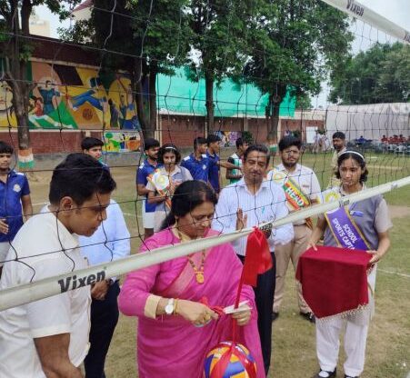 8th Inter-School Volleyball Tournament: 2025 Begins at Renaissance School, Bulandshahr